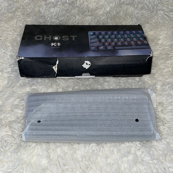 NIB Ghost K1 Wireless LED Keyboard Gaming - Picture 2 of 9